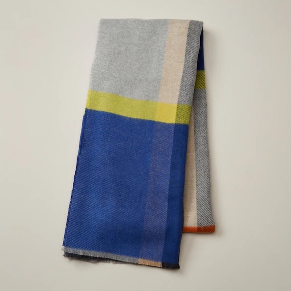 NWT ECO SCARF PLAID - Picture 2 of 2